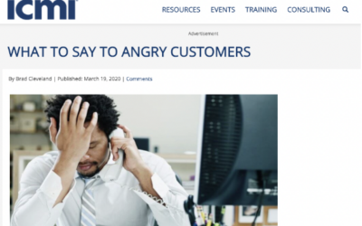 What to Say to Angry Customers