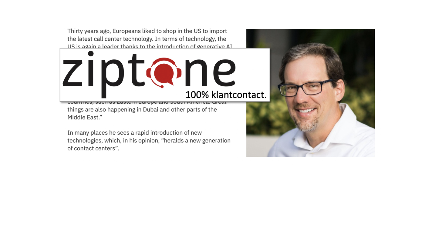 Brad Cleveland's interview with Ziptone