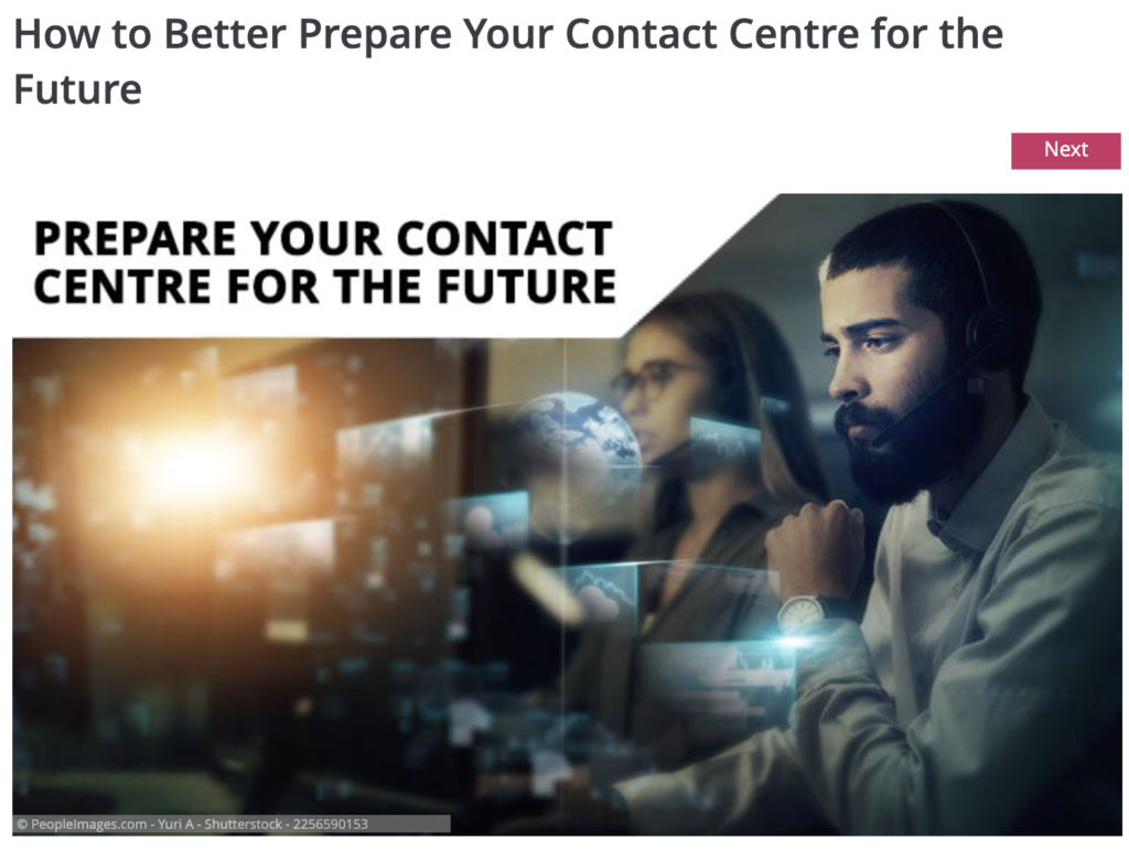 Prepare your contact center for the future